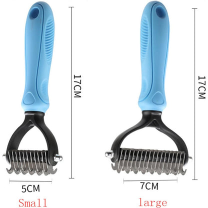 Premium Pet Deshedding Comb – Remove Loose Fur & Reduce Shedding Instantly