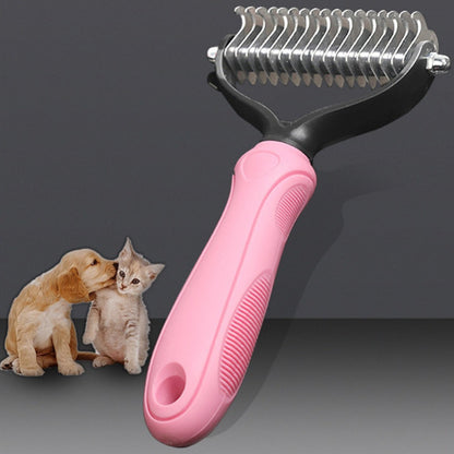 Premium Pet Deshedding Comb – Remove Loose Fur & Reduce Shedding Instantly