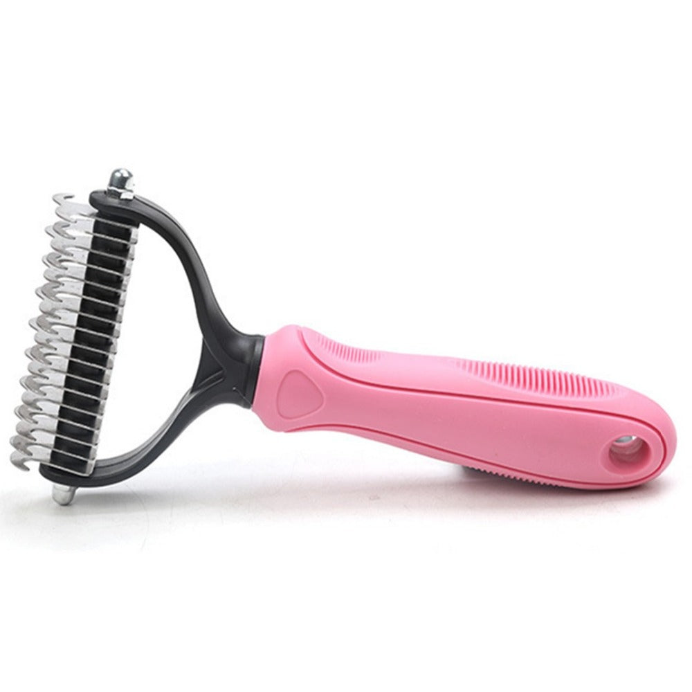 Premium Pet Deshedding Comb – Remove Loose Fur & Reduce Shedding Instantly