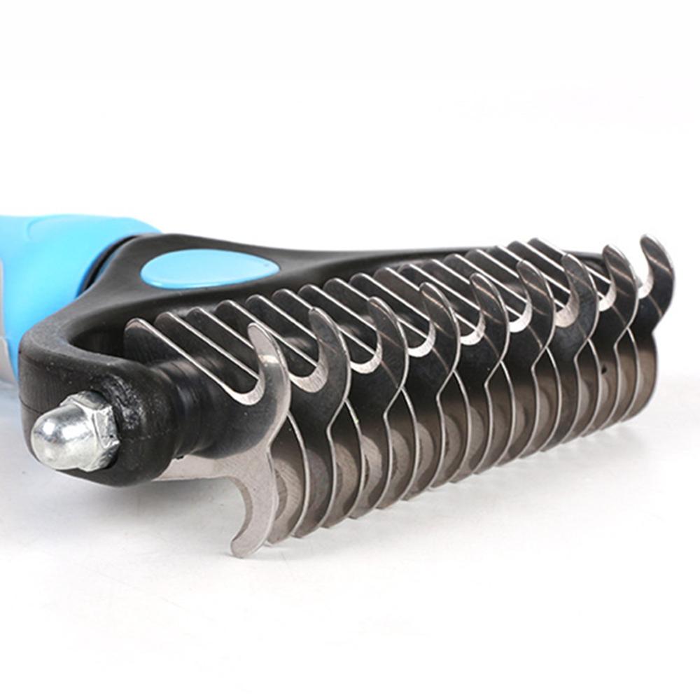 Premium Pet Deshedding Comb – Remove Loose Fur & Reduce Shedding Instantly