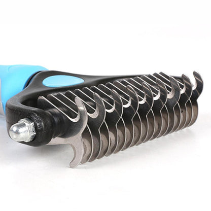 Premium Pet Deshedding Comb – Remove Loose Fur & Reduce Shedding Instantly