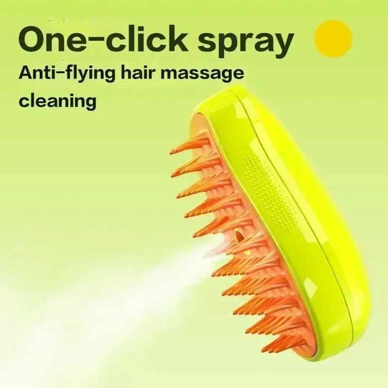 ProSteam™ 3-in-1 Pet Grooming Brush