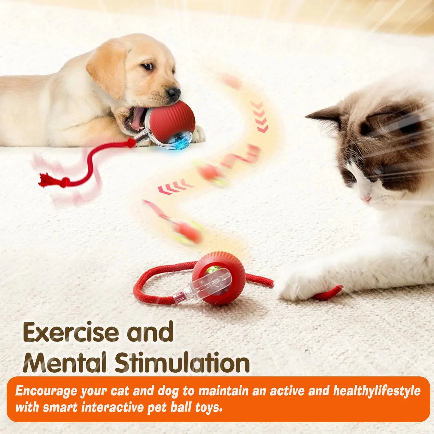 Interactive Smart Dog Ball Toy