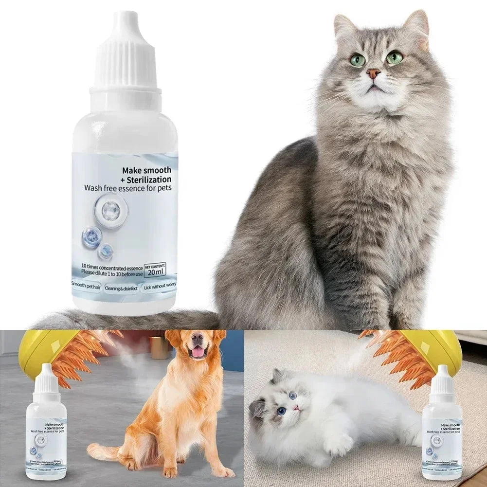 ProSteam™ 3-in-1 Pet Grooming Brush